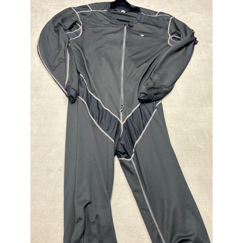 Dainese Mens Black Full Body Motorcycle Undersuit Base Layer Racing Suit XL